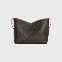 新品 SOFT SHOPPER BAG IN TRIOMPHE CANVAS AND CALFSKIN (入荷リクエスト)