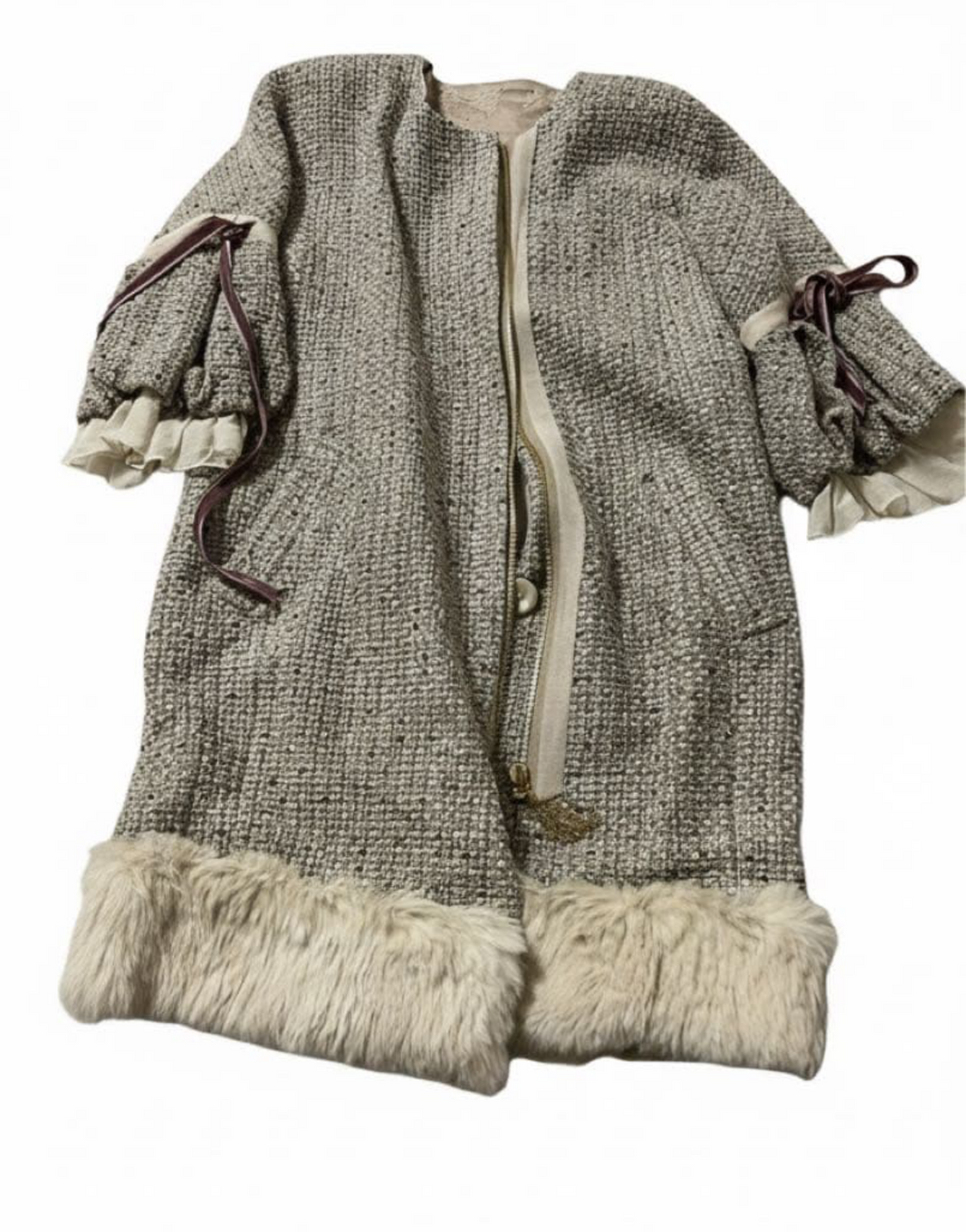 tweed coat(M)