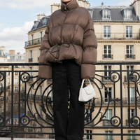 新品 High neck down