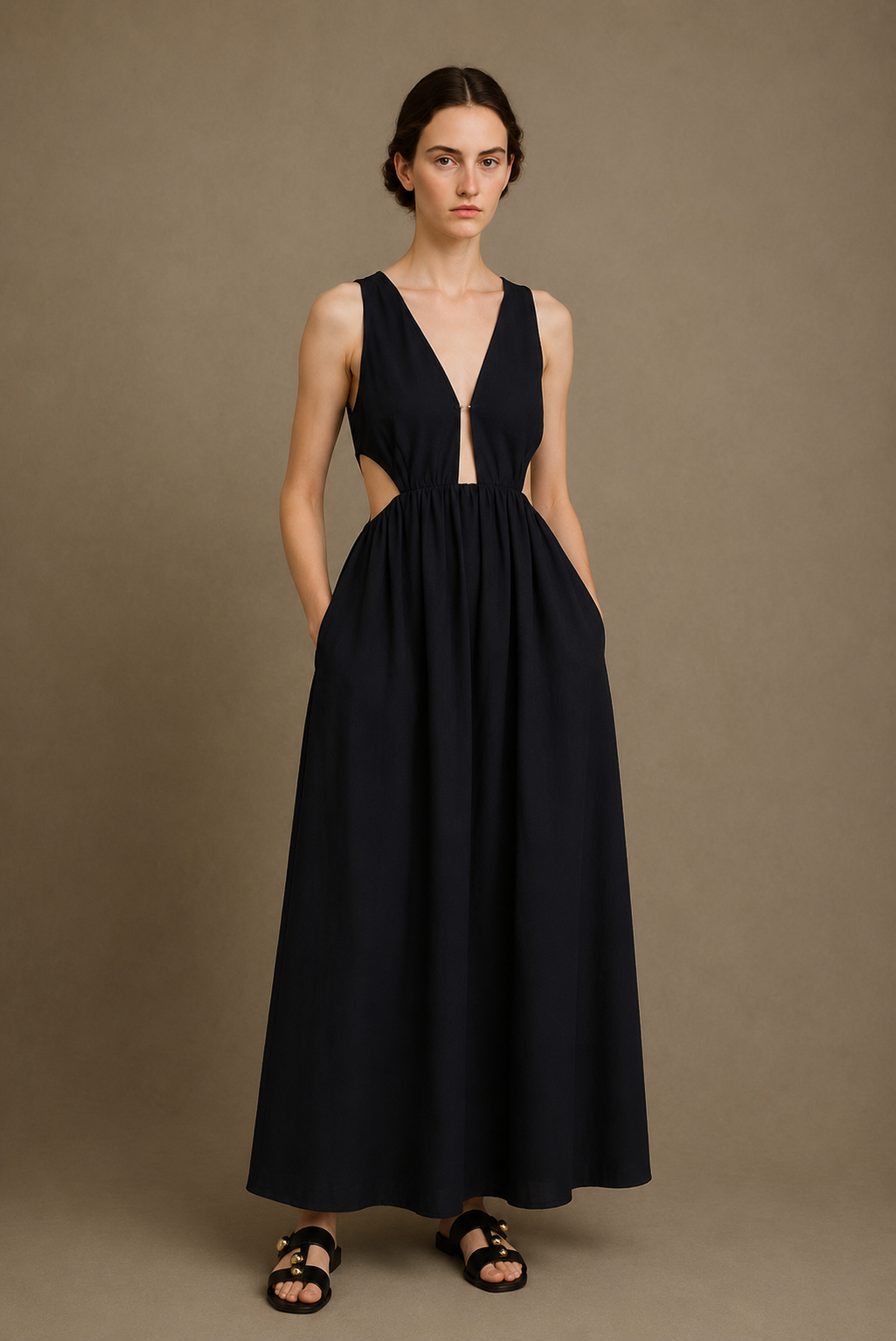 -HAZEL- DRESS BLACK(再入荷リクエスト)