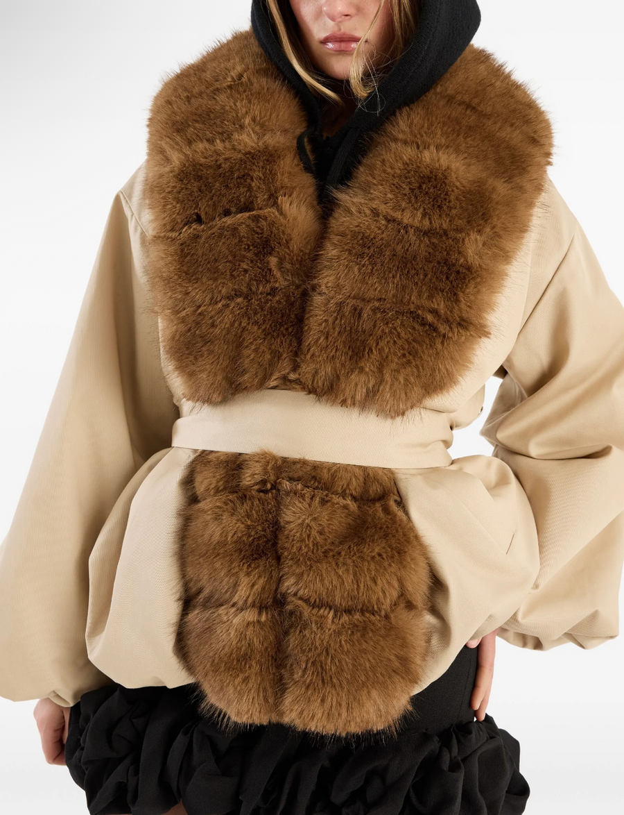 新品 belted jacket