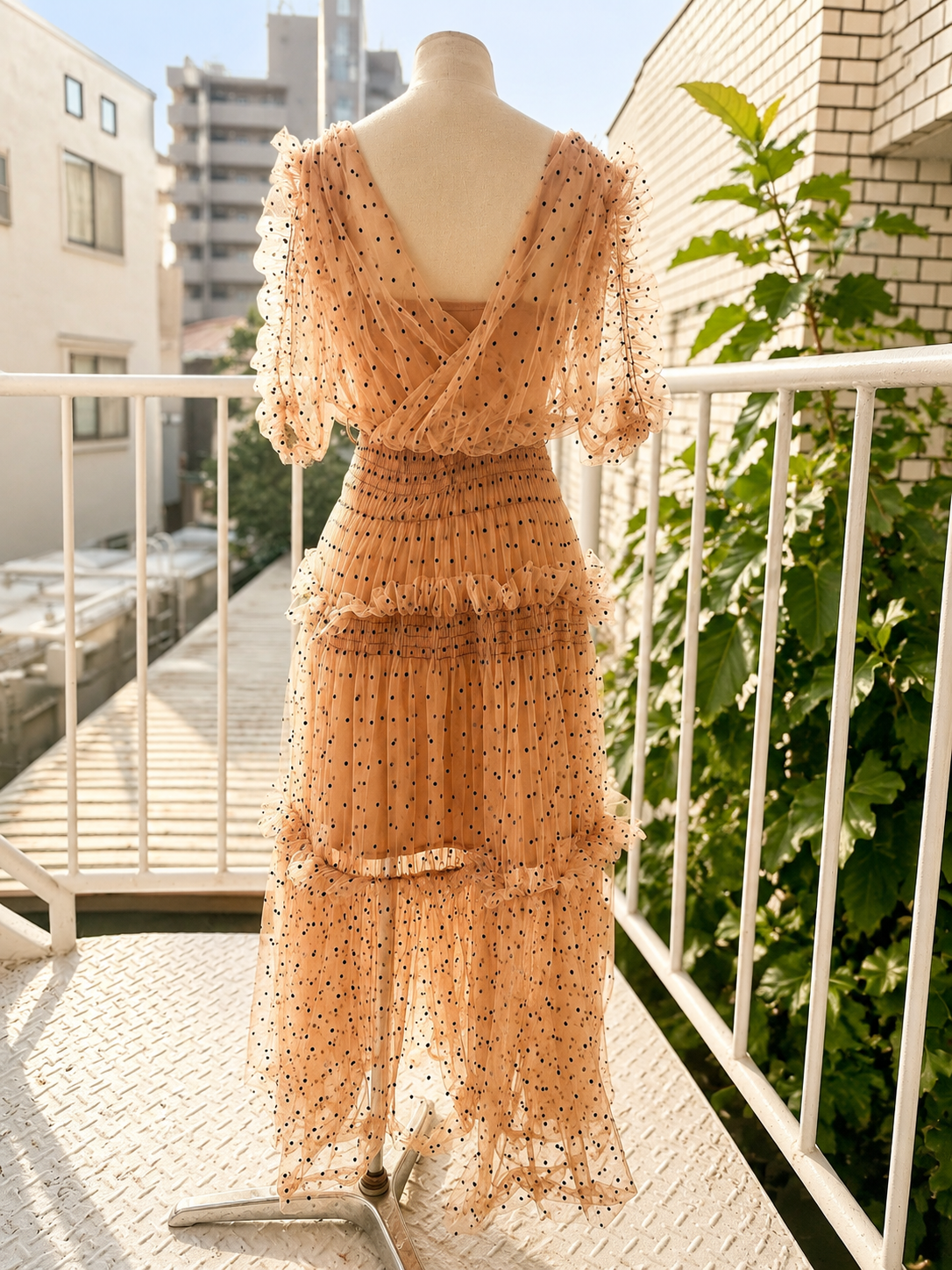 dot mesh DRESS(UK4/S)
