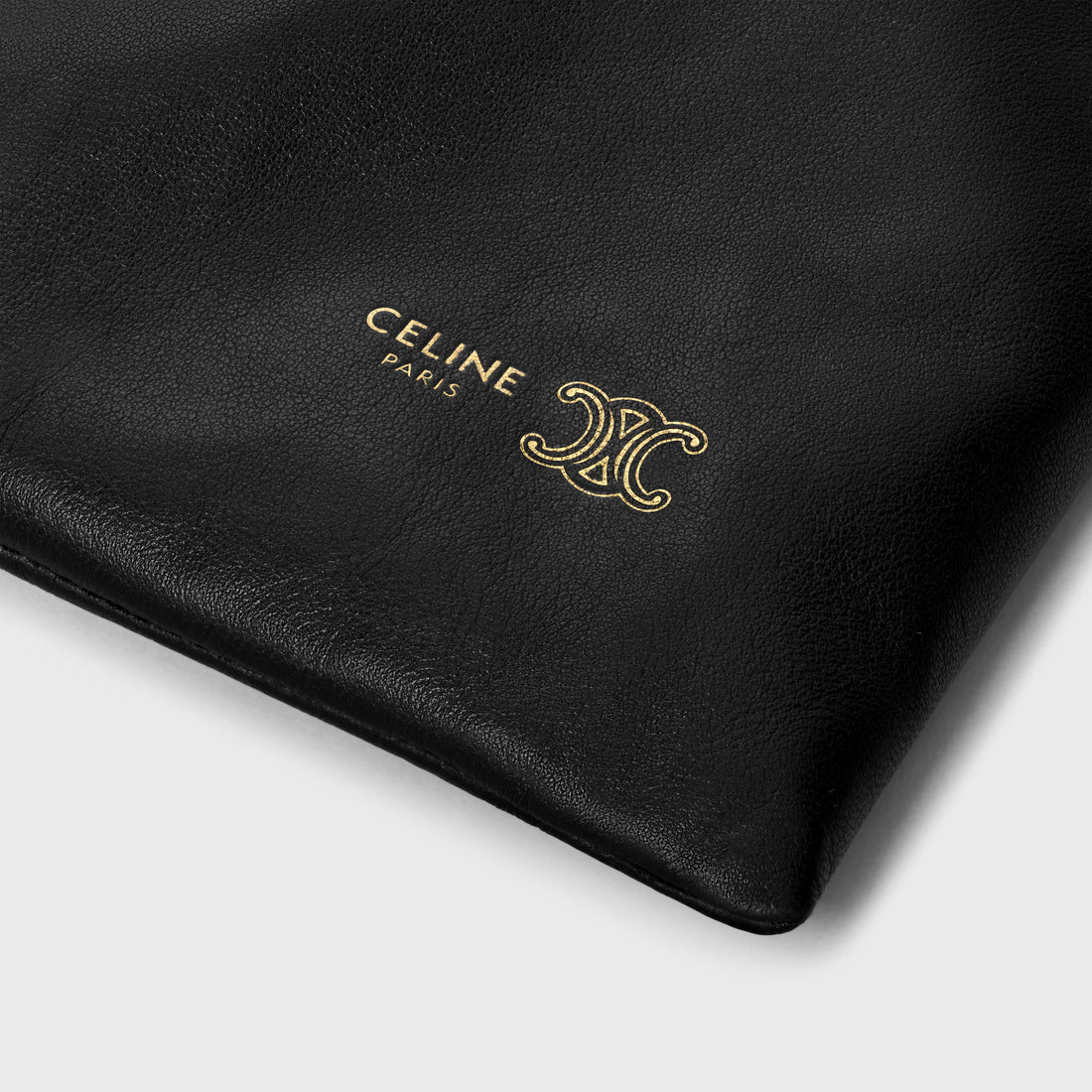 新品/新作 small crystal pouch in lambskin BLACK(入荷リクエスト)