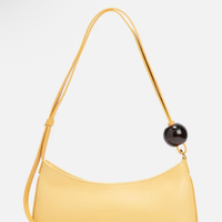 Le Grand Bisou Perle shoulder bag yellow