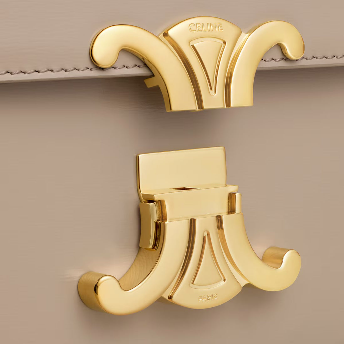 teen triomphe bag / Shiny calfskin beige(入荷リクエスト)