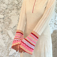 KNIT LONG sleeve DRESS