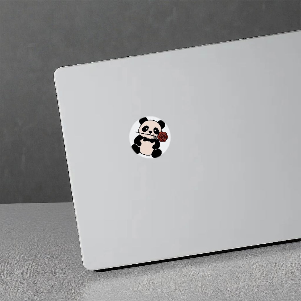 narcist panda sticker
