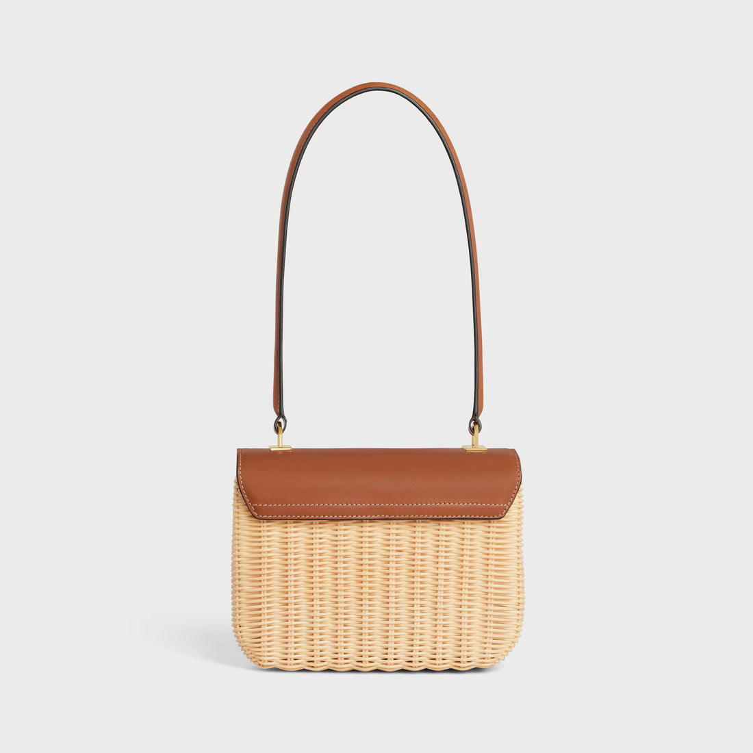 New Teen Balance Bag in Wicker and Natural Calfskin (Available upon request)