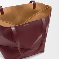 Puzzlefold leather Tote medium (Shiny calf)(入荷リクエスト)