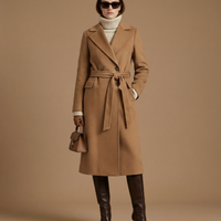 cashmere×Virgin wool wrap COAT M/L