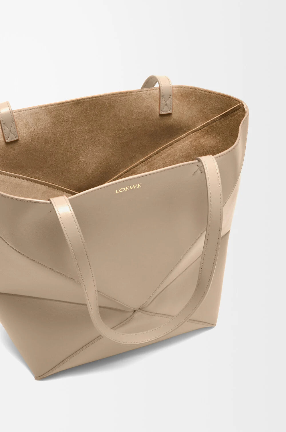 新品予定Puzzlefold leather Tote medium (Shiny calf)(入荷リクエスト)