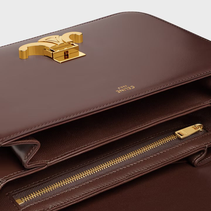 新品 クラシック トリオンフ バッグ / シャイニーカーフスキン ダークブラウン(入荷リクエスト)