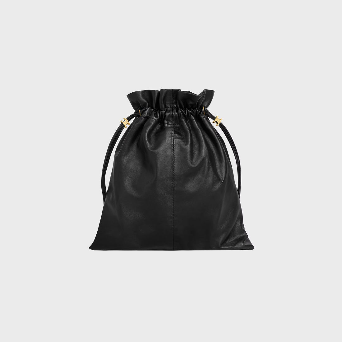 新品/新作 small crystal pouch in lambskin BLACK(入荷リクエスト)