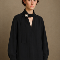 -HEPBURN- Blouse BLACK 再入荷リクエスト