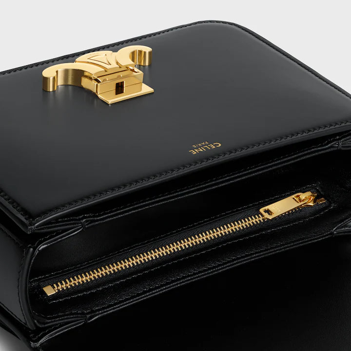 新品 TEEN GARANCE BAG IN SHINY CALFSKIN BLACK(入荷リクエスト)