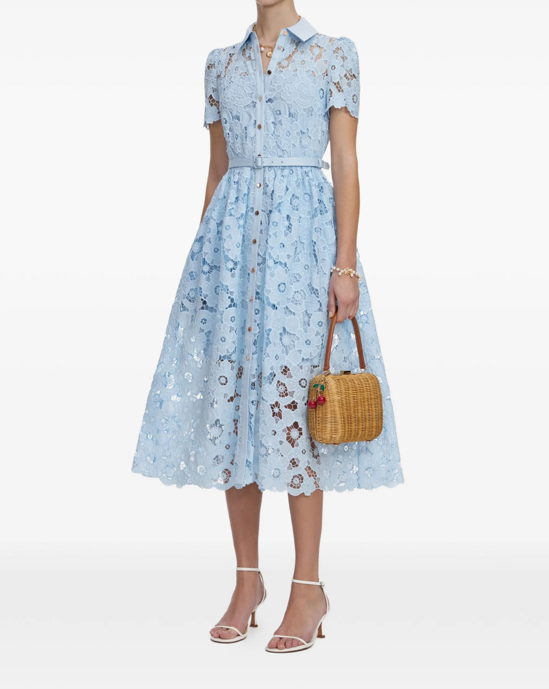 新品 floral lace MIDI DRESS 入荷リクエストアイテム