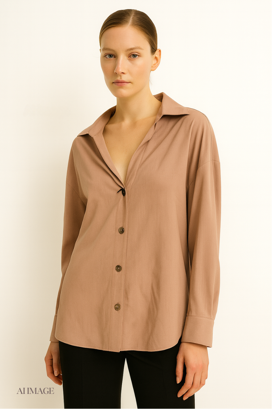 新品 ROSE SHIRT