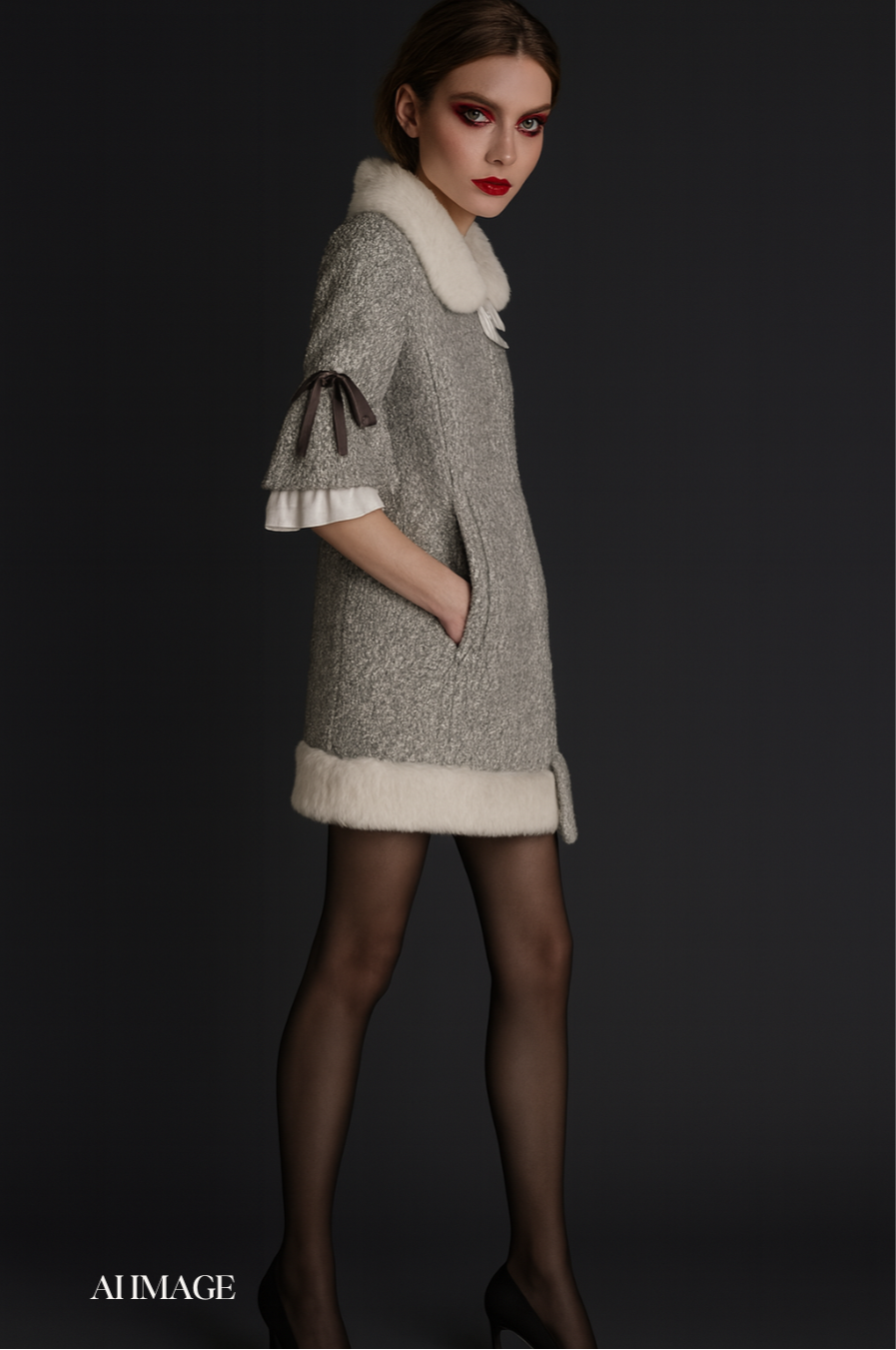 tweed coat