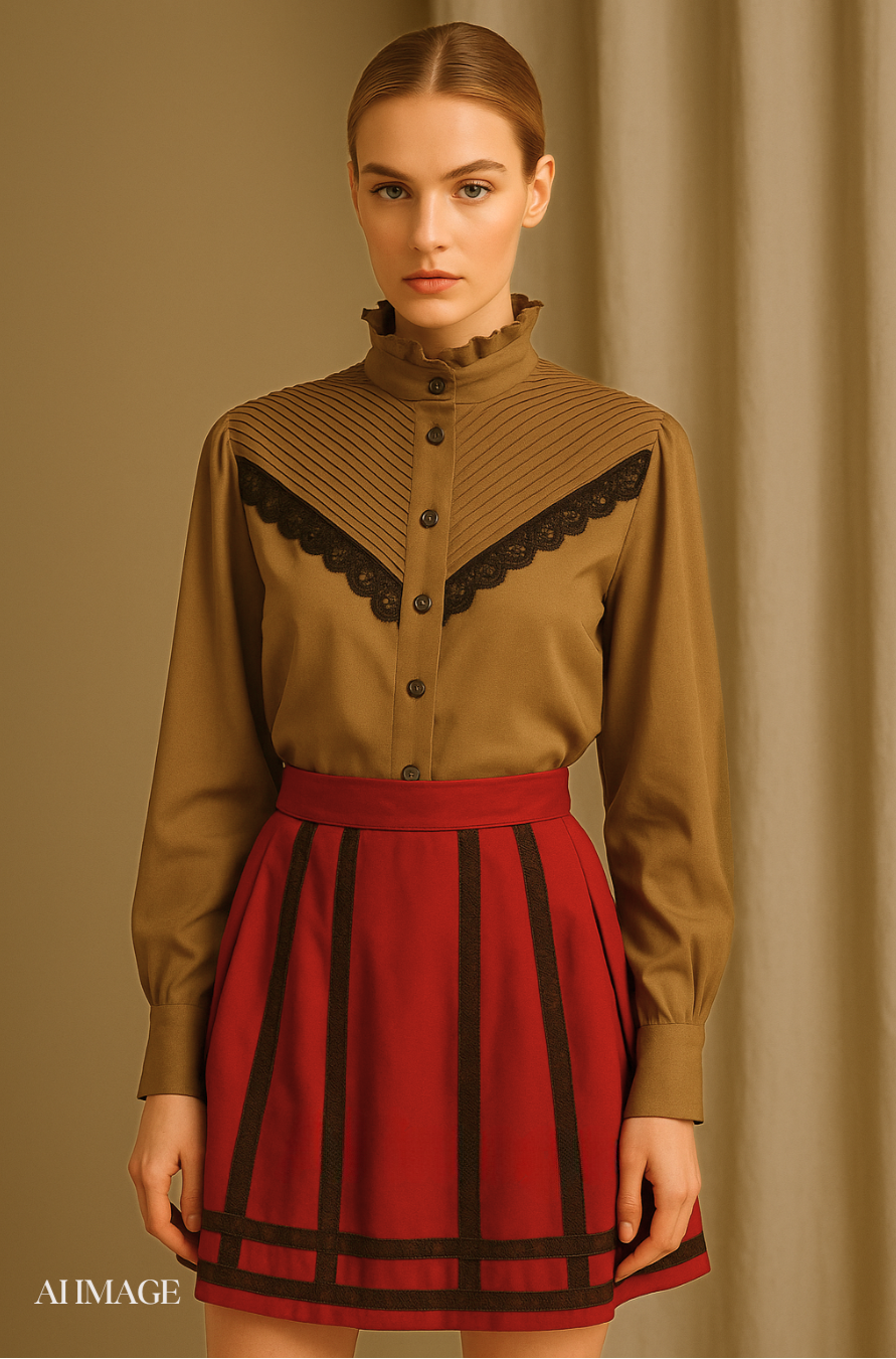 HIGH WAIST SKIRT