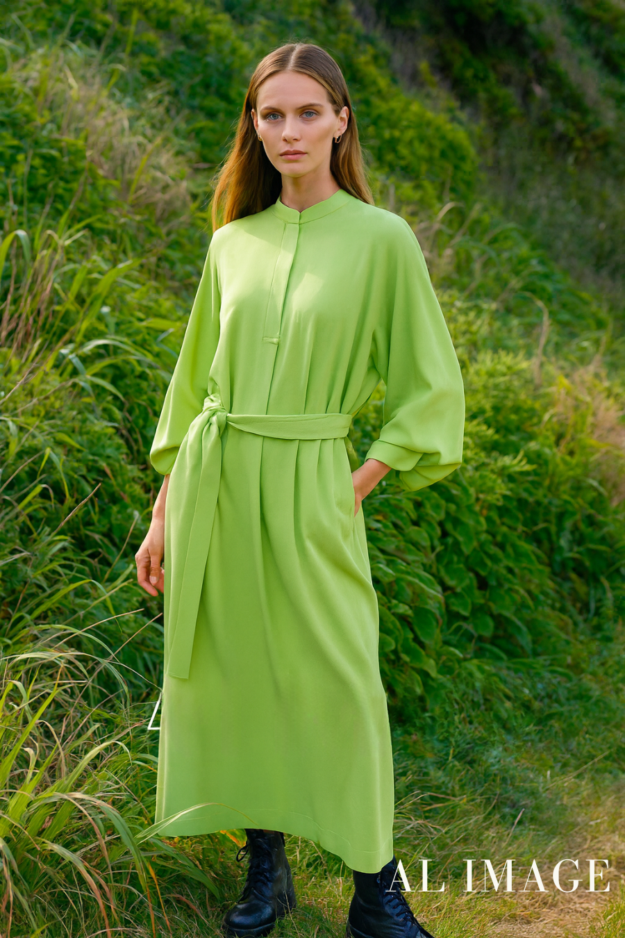 新品 -HEAVEN- SILK DRESS