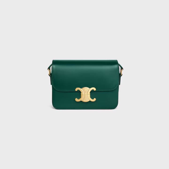 teen triomphe bag / Shiny calfskin green(入荷リクエスト)