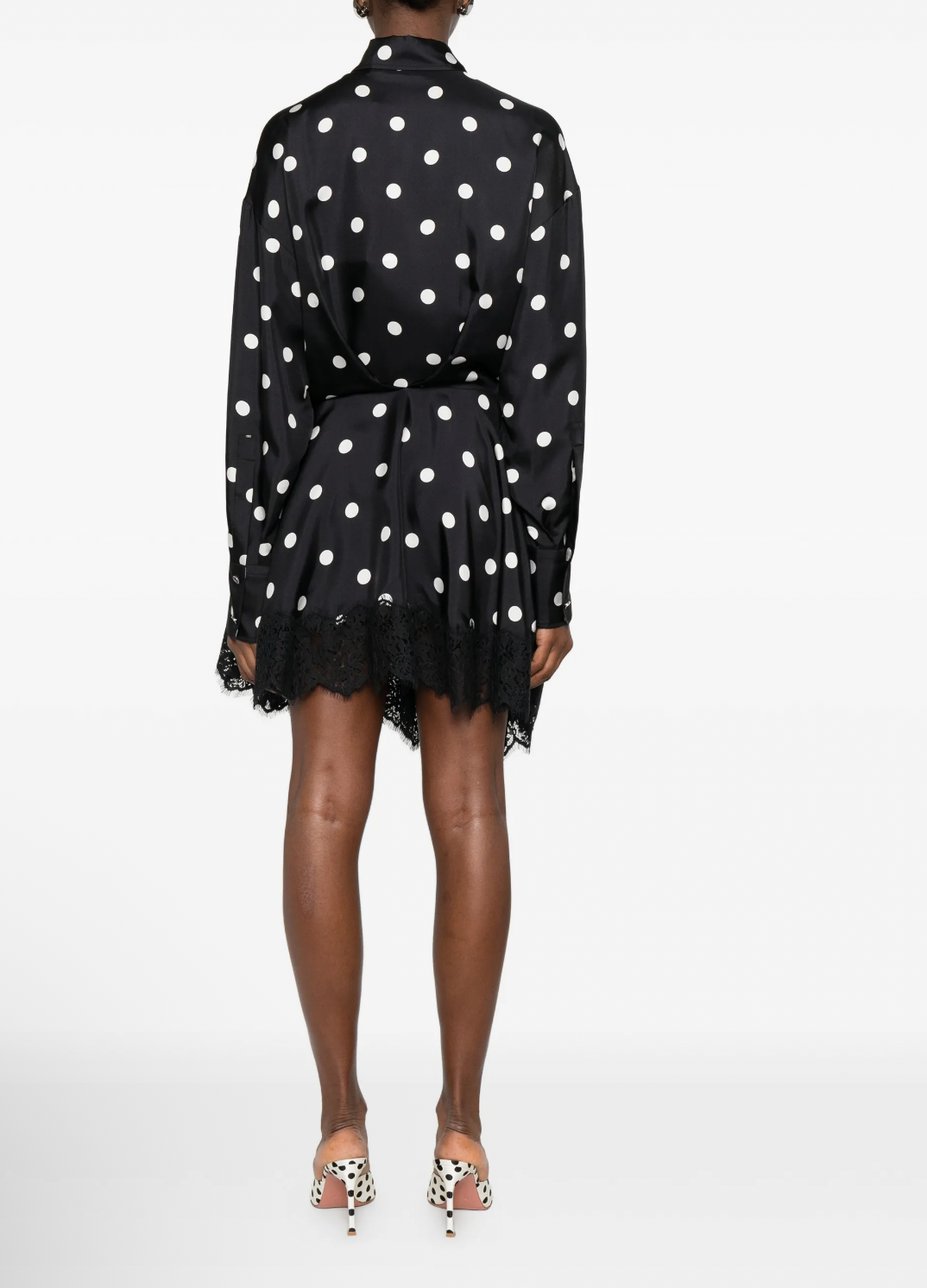 新品 Polka-Dot Lace Dress(入荷リクエスト)