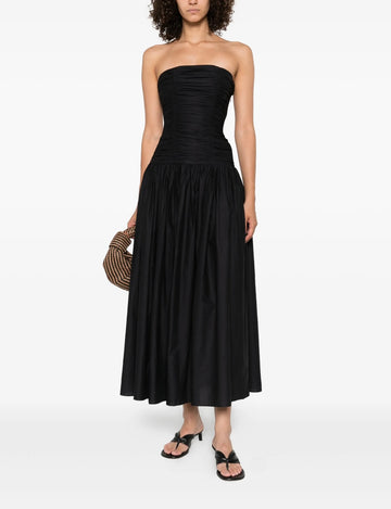 新品strapless dress