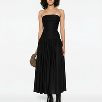 【洗濯可】新品strapless dress