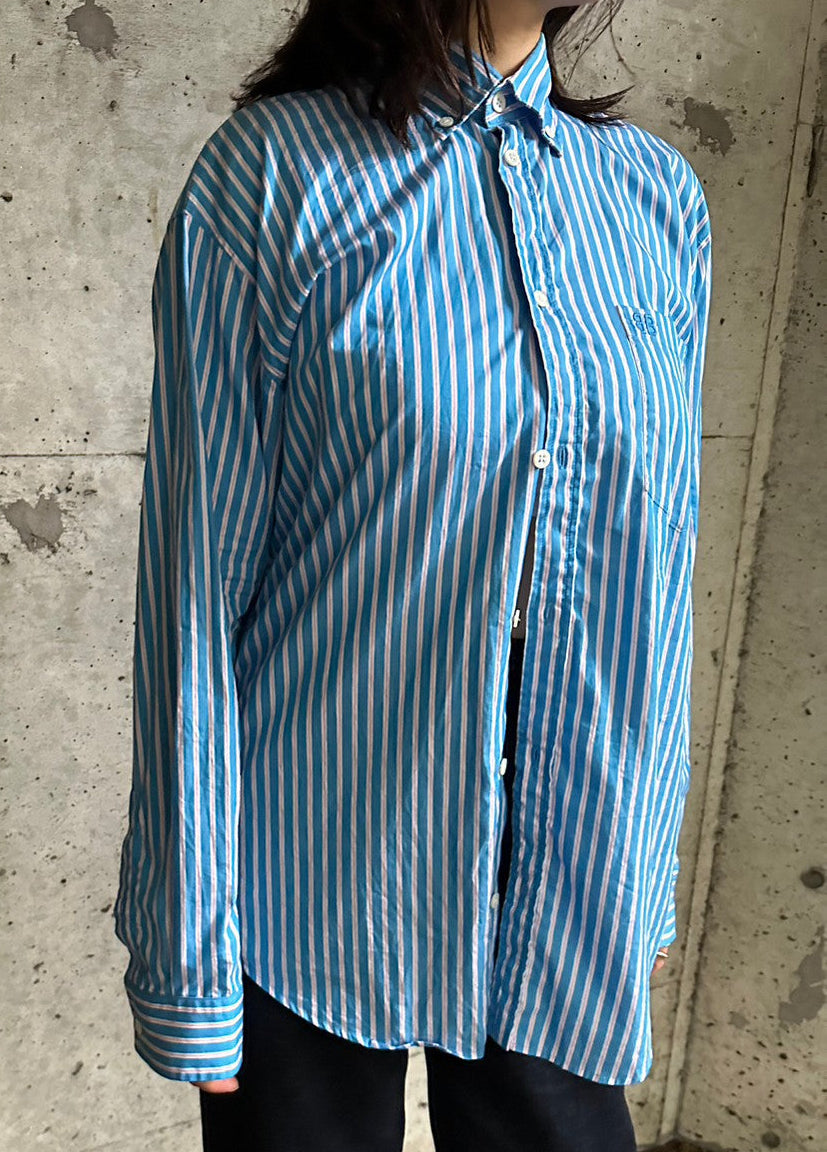 Blue stripe shirt