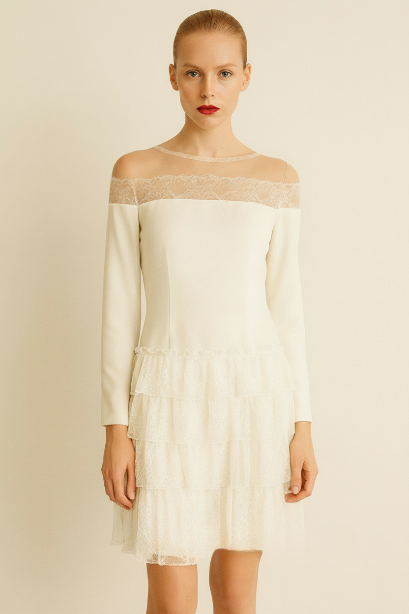 motonari ono White DRESS