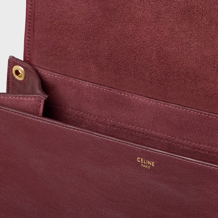 新作/新品 soft Triomphe / in Shiny lambskin Bordeaux brown(入荷リクエスト)