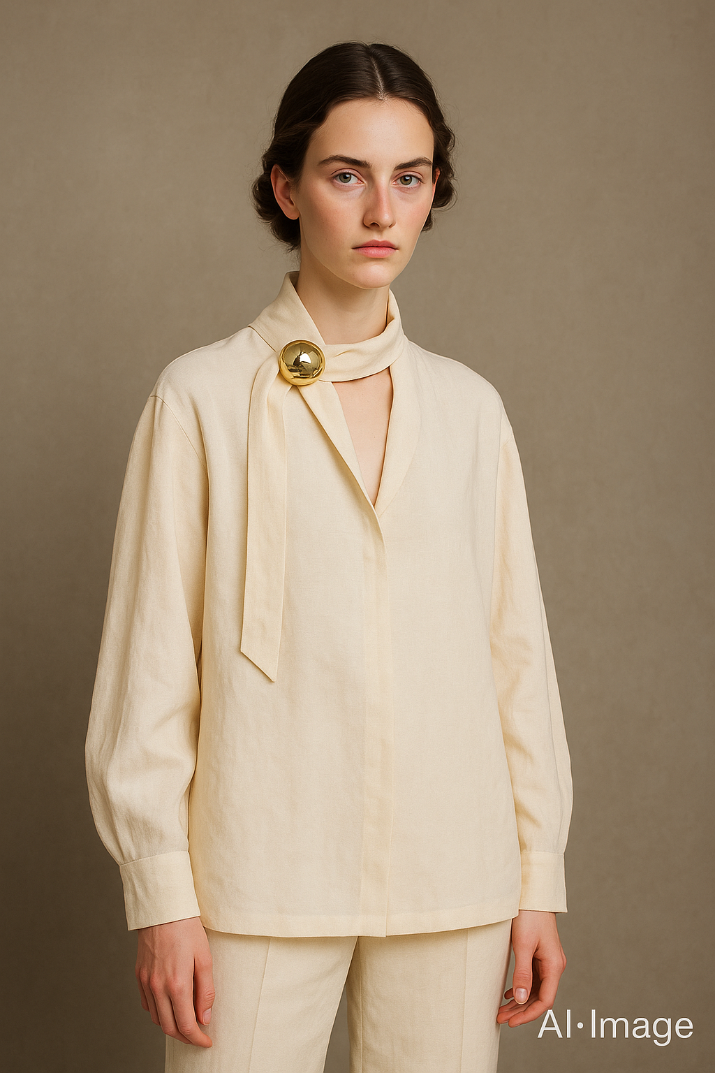 新品 -HEPBURN- Blouse IVORY