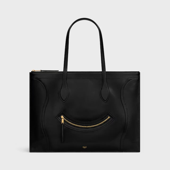 新品 Cabas New Luggage in Glossy Calfskin black(入荷リクエスト)