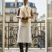 新品 scarfdetail blouse