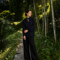 -HEPBURN- Blouse BLACK 再入荷リクエスト