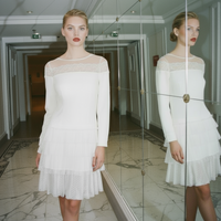 motonari ono White DRESS