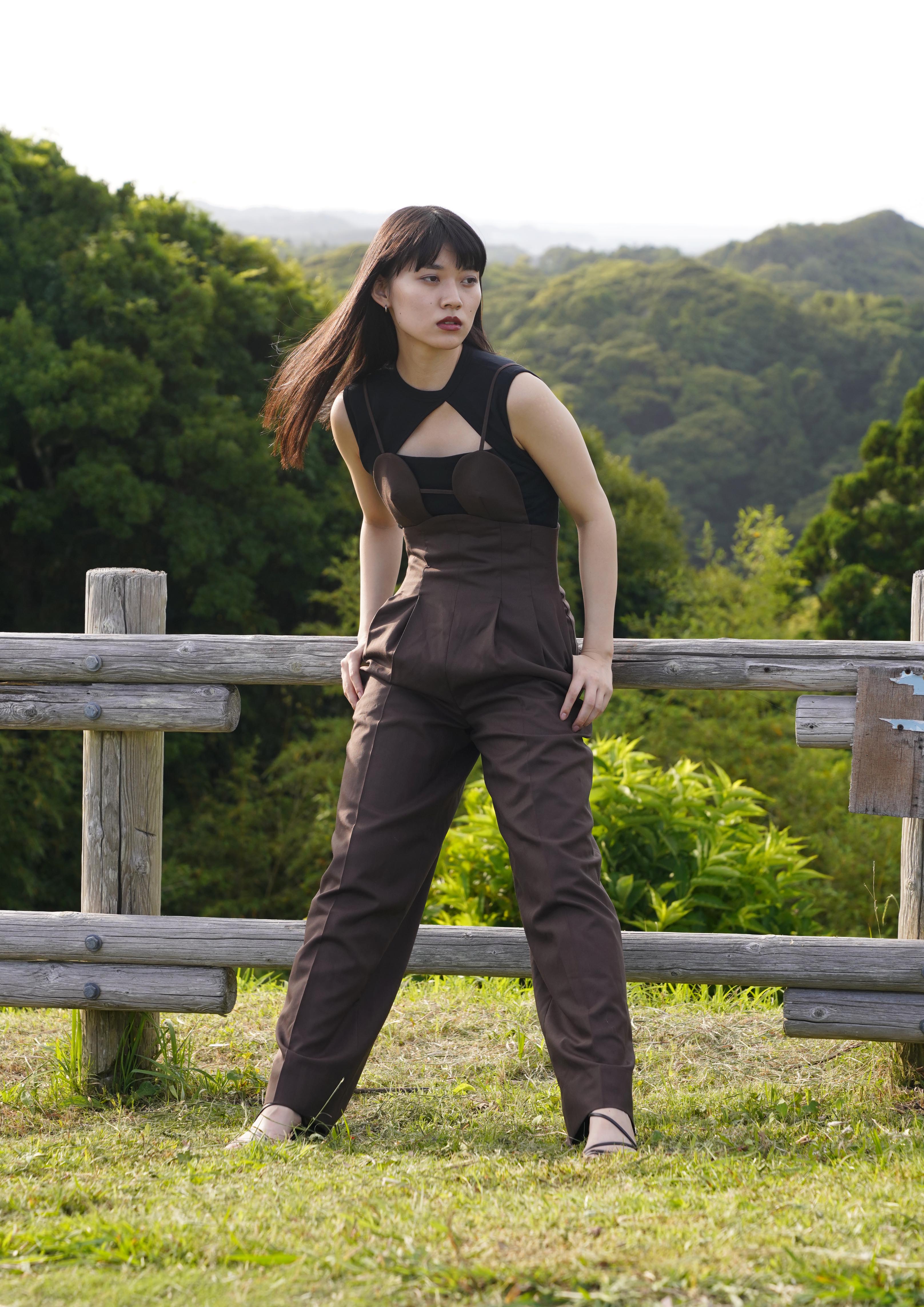 WOOL 2WAY JUMPSUITS