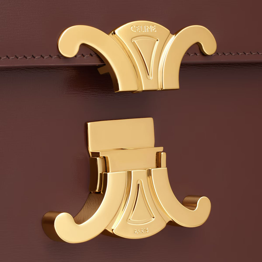 新品 クラシック トリオンフ バッグ / シャイニーカーフスキン ダークブラウン(入荷リクエスト)