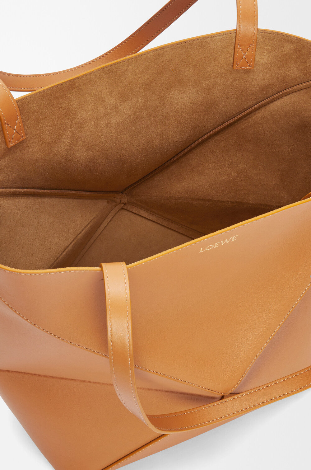 Puzzlefold leather Tote medium (Shiny calf)(入荷リクエスト)