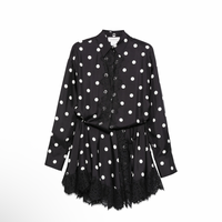 新品 Polka-Dot Lace Dress(入荷リクエスト)