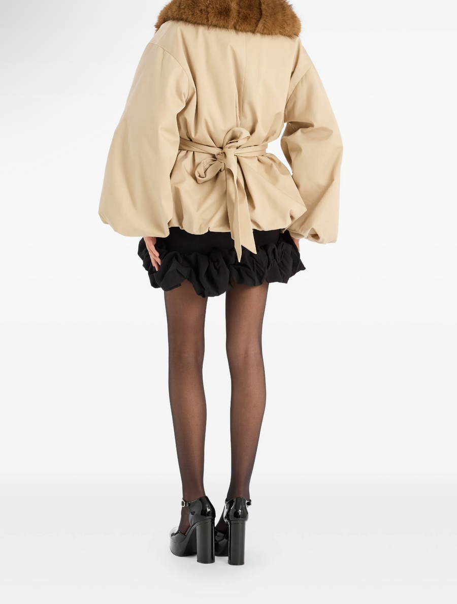 新品 belted jacket