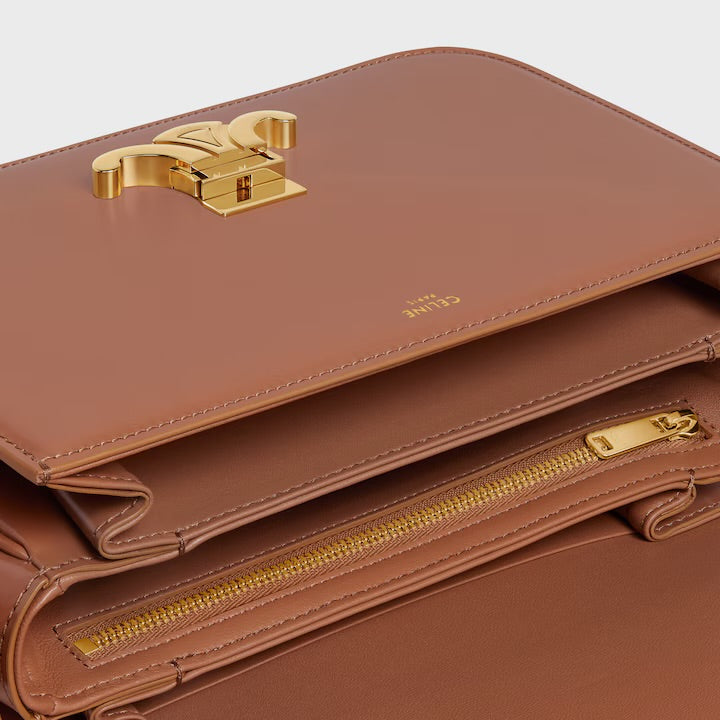 classic triomphe bag / Shiny calfskin bronze(入荷リクエスト)