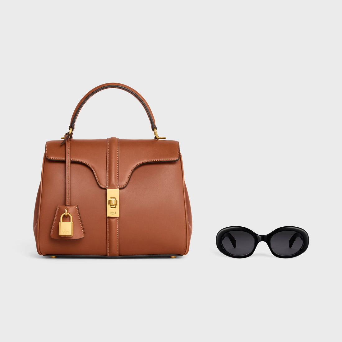 Small 16 Bag in Natural Calfskin brown(入荷リクエスト)